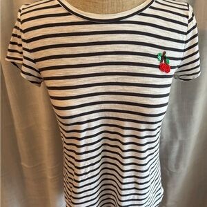 Vintage Dainty Y2K Beaded Cherry Top